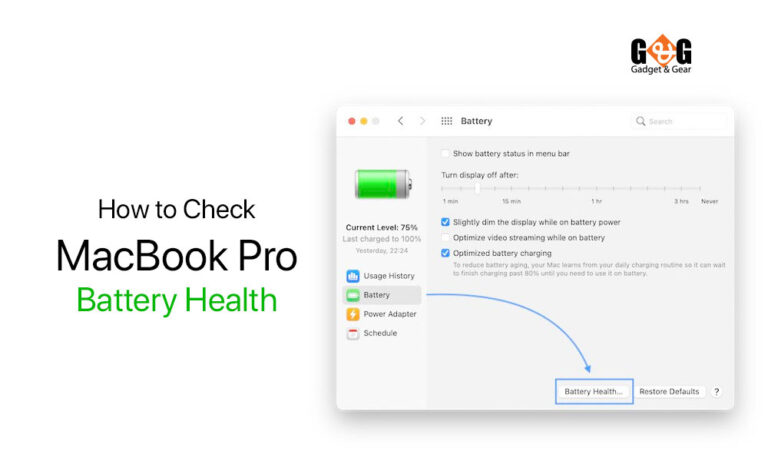 How to Check MacBook Pro Battery Health & Cycle Count (Battery Improvement Tips Included)