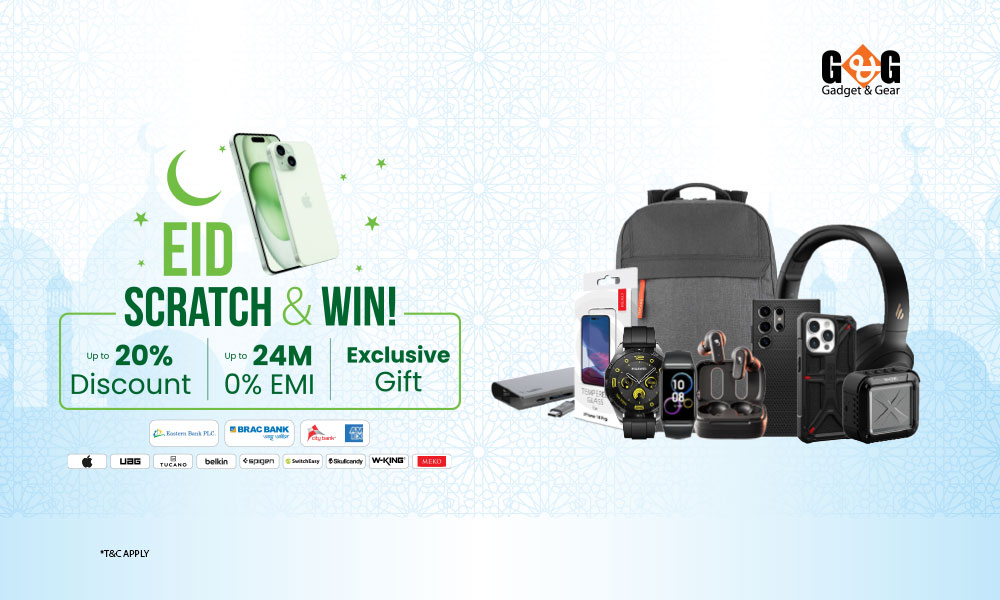 Eid Scratch & Win: 5,000+ Prizes Including iPhone 15, Apple Watch, AirPods, and More!